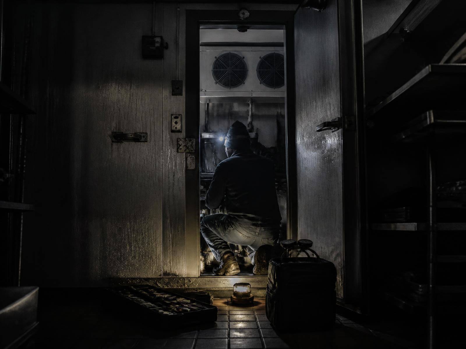 Walk-in refrigeration service after restaurant hours